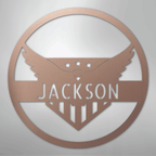 Attacking Eagle Personalized Steel Metal Sign Wall ArtCustomly Gifts