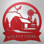Barn House Personalized Steel Metal Sign Wall ArtCustomly Gifts