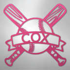 Baseball Monogram Personalized Steel Metal Sign Wall ArtCustomly Gifts