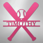 Batter Up Baseball Personalized Steel Metal Sign Wall ArtCustomly Gifts