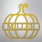 Big Pumpkin Personalized Steel Metal Sign Wall ArtCustomly Gifts