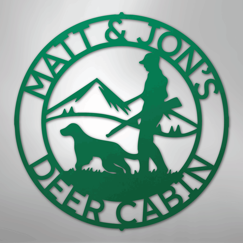 Birddog Personalized Steel Metal Sign Wall ArtCustomly Gifts