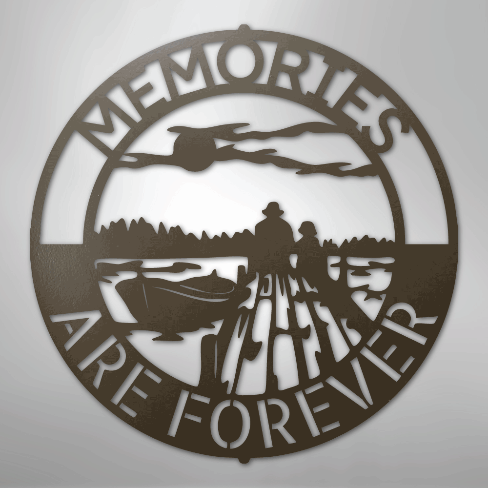 Bonding Family Camping Personalized Steel Metal Sign Wall ArtCustomly Gifts