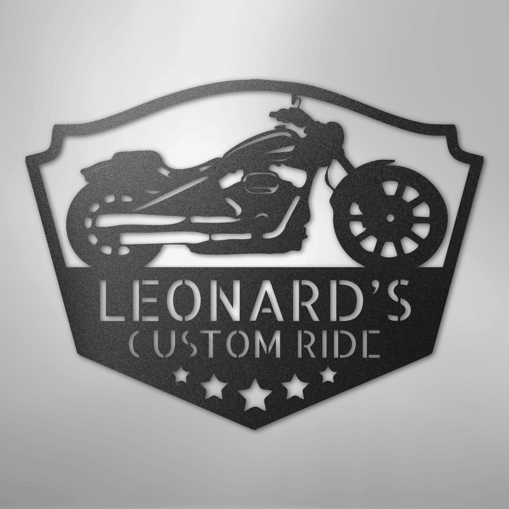 Chopper Shop Personalized Steel Metal Sign Sign Wall ArtCustomly Gifts
