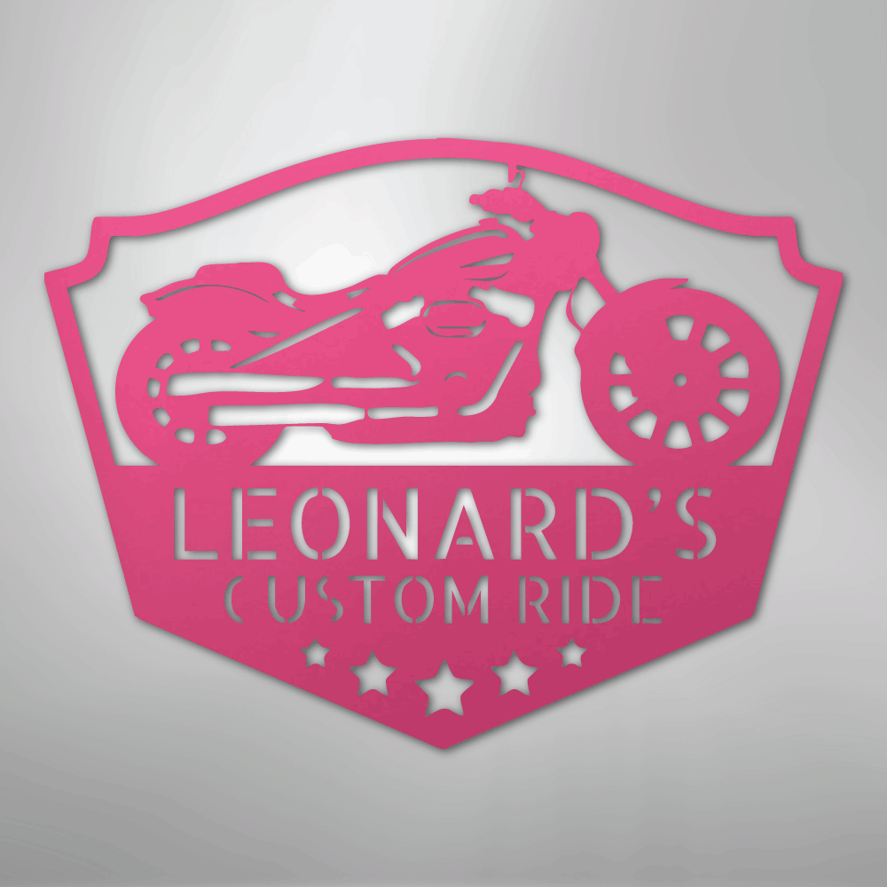 Chopper Shop Personalized Steel Metal Sign Sign Wall ArtCustomly Gifts