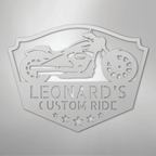 Chopper Shop Personalized Steel Metal Sign Sign Wall ArtCustomly Gifts