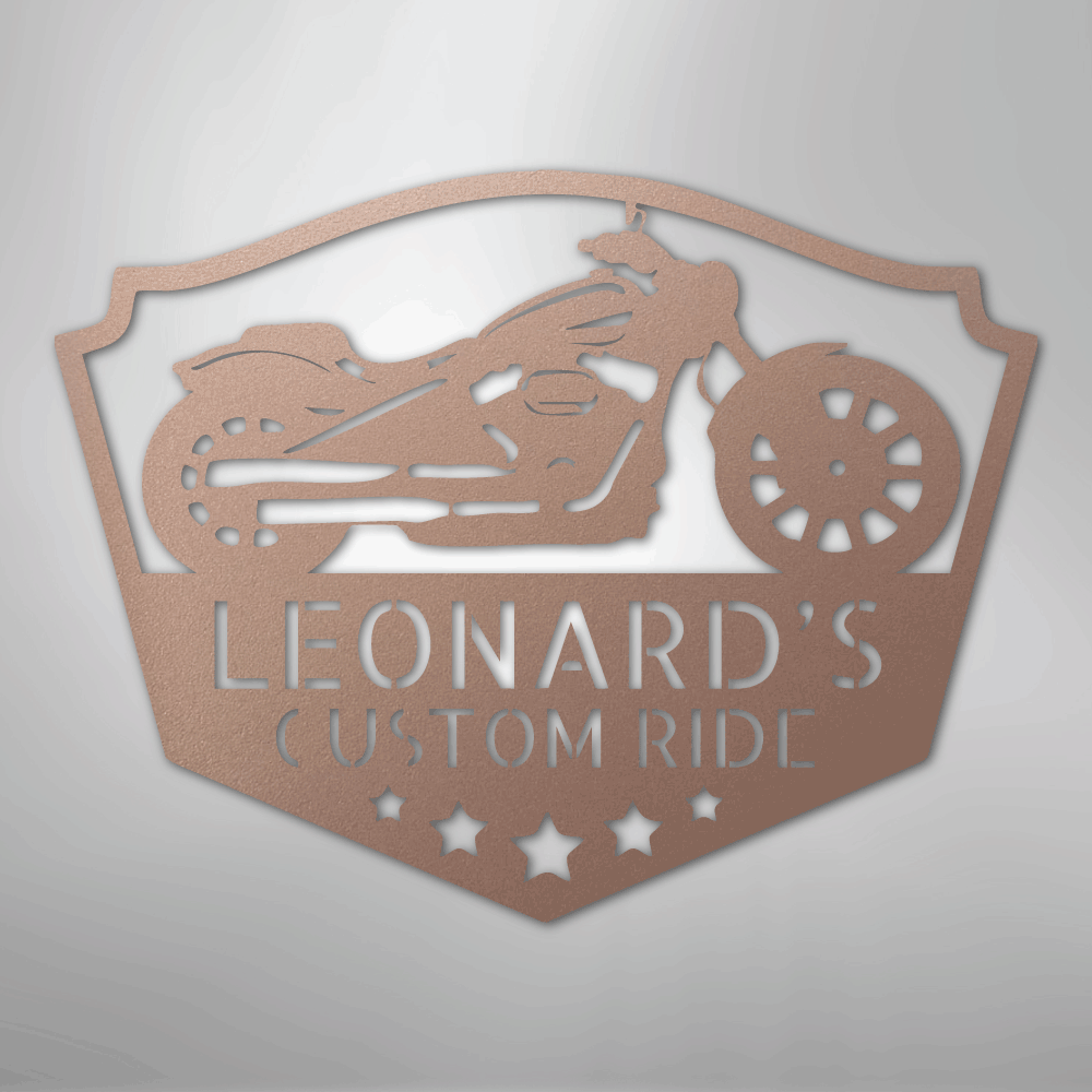 Chopper Shop Personalized Steel Metal Sign Sign Wall ArtCustomly Gifts