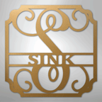 Classic Family Name Personalized Monogram Steel Metal Sign Wall ArtCustomly Gifts