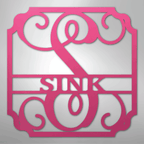 Classic Family Name Personalized Monogram Steel Metal Sign Wall ArtCustomly Gifts