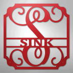 Classic Family Name Personalized Monogram Steel Metal Sign Wall ArtCustomly Gifts