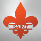 Classic Fleur De Lis Monogram Personalized Steel Metal Sign Wall ArtCustomly Gifts