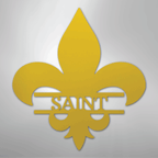 Classic Fleur De Lis Monogram Personalized Steel Metal Sign Wall ArtCustomly Gifts
