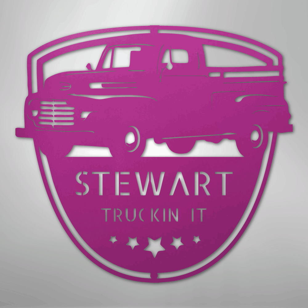 Classic Ford 150 Personalized Steel Metal Sign Wall ArtCustomly Gifts