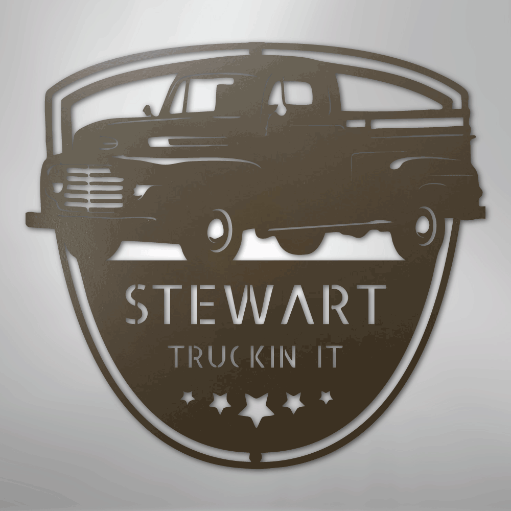 Classic Ford 150 Personalized Steel Metal Sign Wall ArtCustomly Gifts