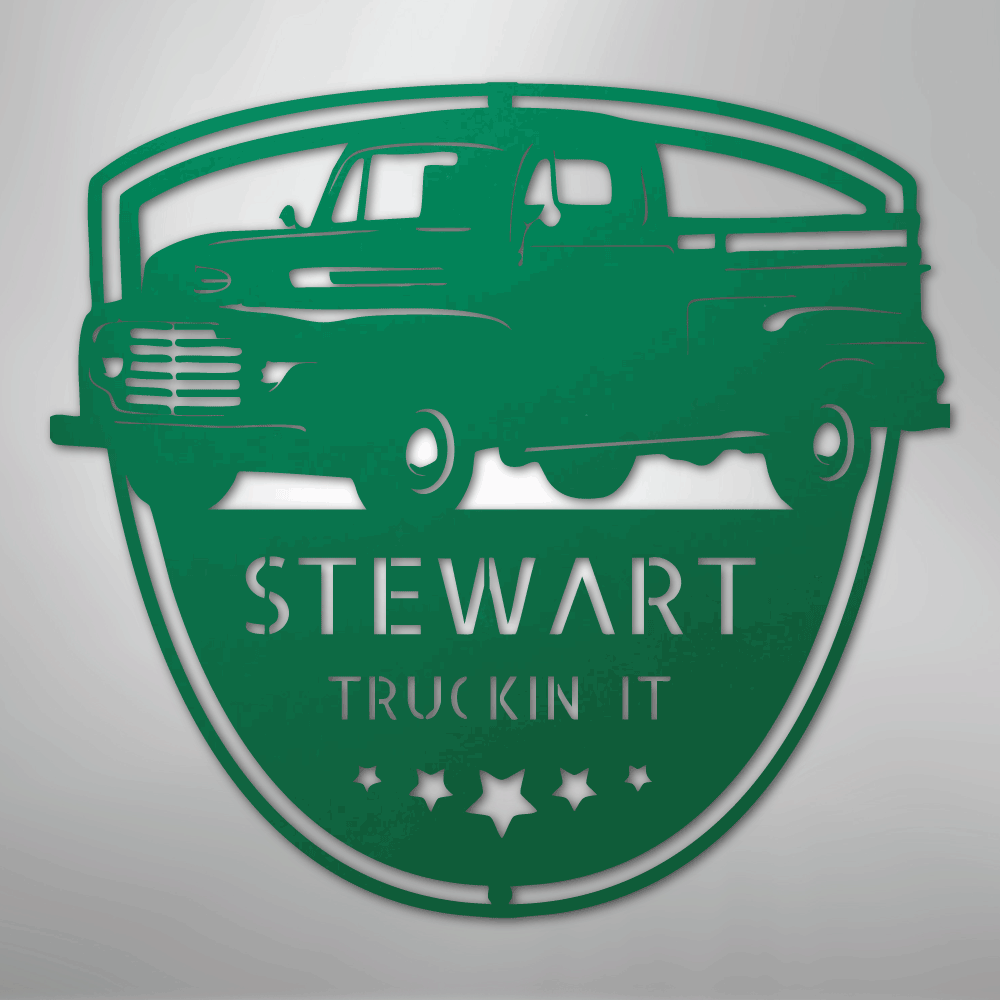 Classic Ford 150 Personalized Steel Metal Sign Wall ArtCustomly Gifts