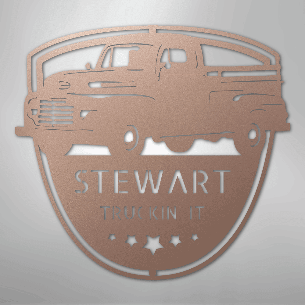 Classic Ford 150 Personalized Steel Metal Sign Wall ArtCustomly Gifts