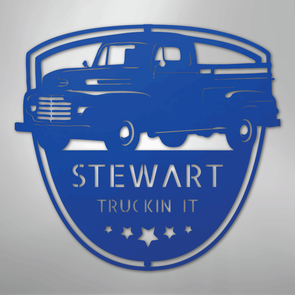 Classic Ford 150 Personalized Steel Metal Sign Wall ArtCustomly Gifts