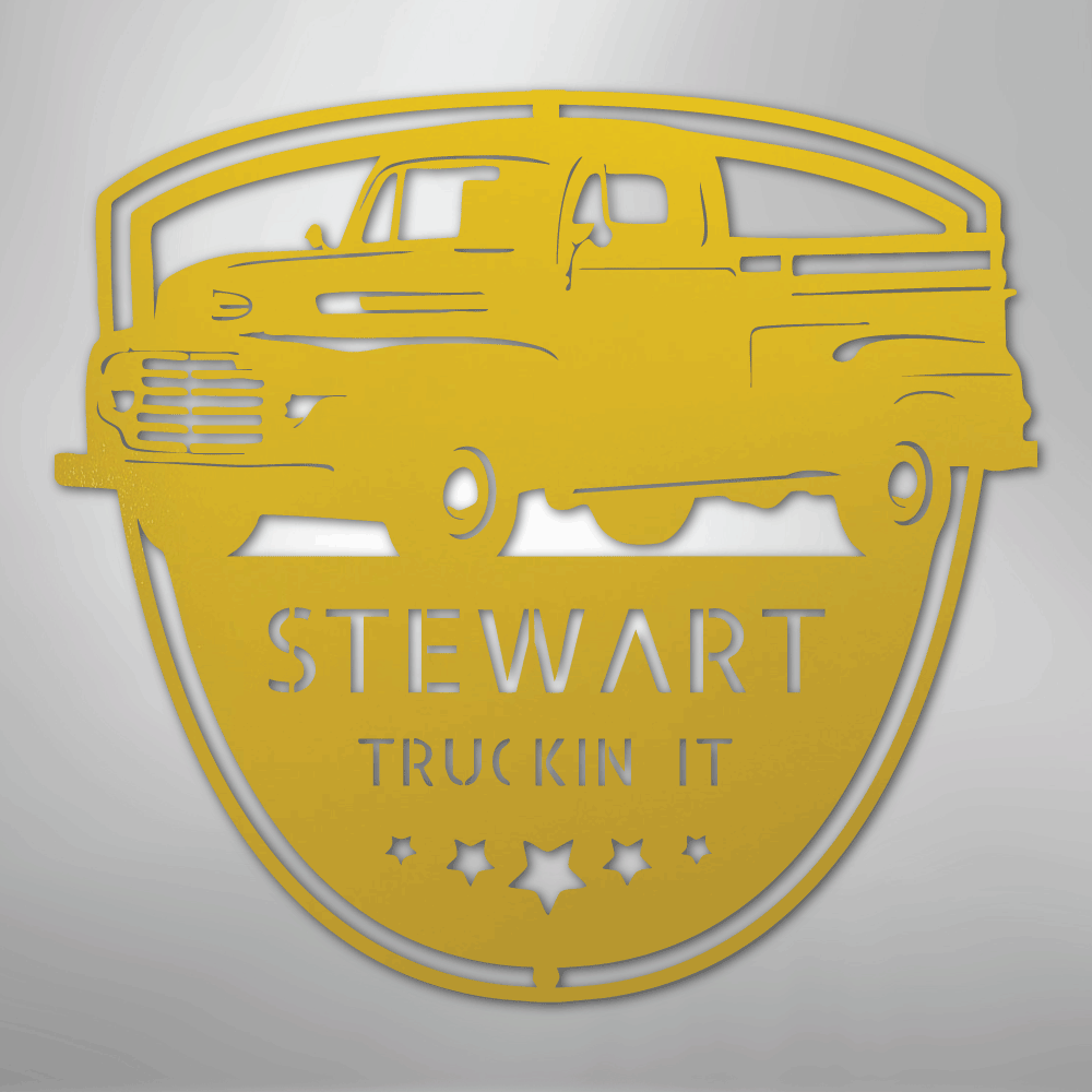 Classic Ford 150 Personalized Steel Metal Sign Wall ArtCustomly Gifts