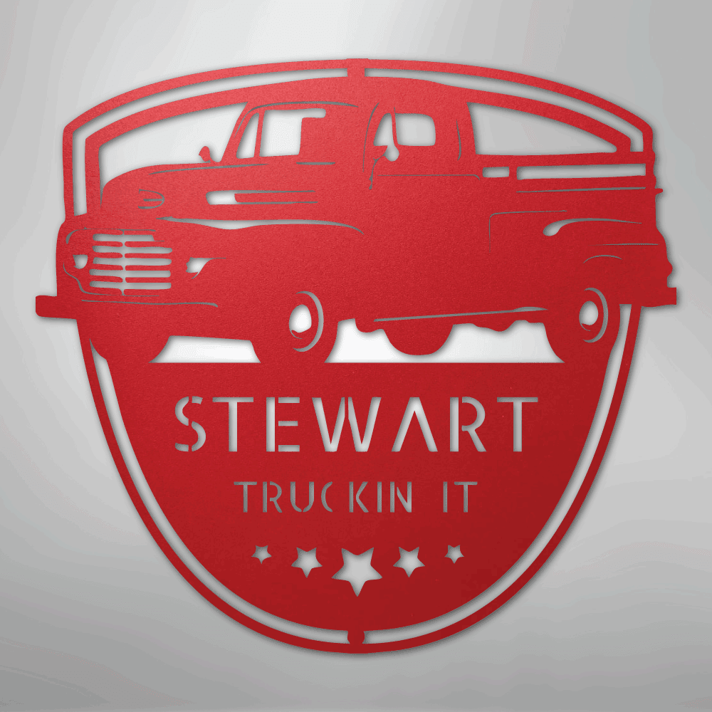 Classic Ford 150 Personalized Steel Metal Sign Wall ArtCustomly Gifts