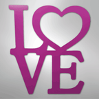 Classic Love - Steel Metal Sign Wall ArtCustomly Gifts
