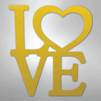 Classic Love - Steel Metal Sign Wall ArtCustomly Gifts