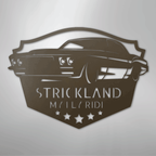 Classic Muscle Car Personalized Steel Metal Sign Wall ArtCustomly Gifts