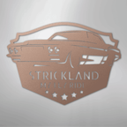 Classic Muscle Car Personalized Steel Metal Sign Wall ArtCustomly Gifts