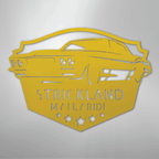 Classic Muscle Car Personalized Steel Metal Sign Wall ArtCustomly Gifts