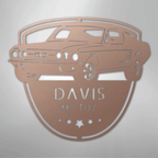 Classic Mustang Shop Personalized Steel Metal Sign Wall ArtCustomly Gifts