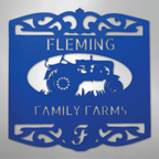 Classic Tractor Personalized Steel Metal Sign Wall ArtCustomly Gifts