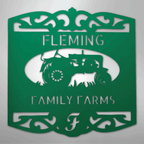 Classic Tractor Personalized Steel Metal Sign Wall ArtCustomly Gifts