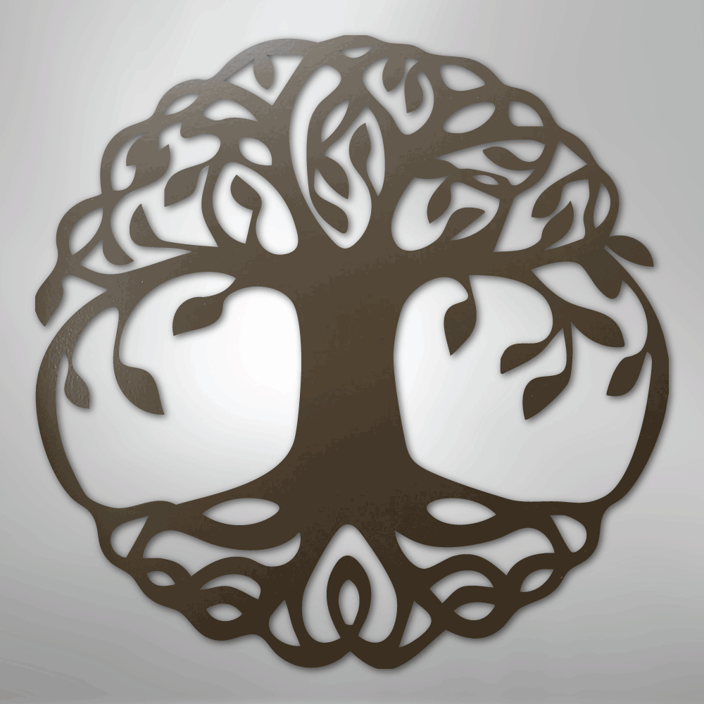 Classic Tree of Life - Steel Metal Sign Wall ArtCustomly Gifts