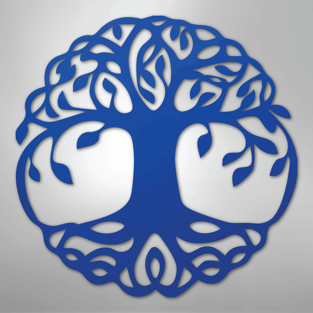 Classic Tree of Life - Steel Metal Sign Wall ArtCustomly Gifts