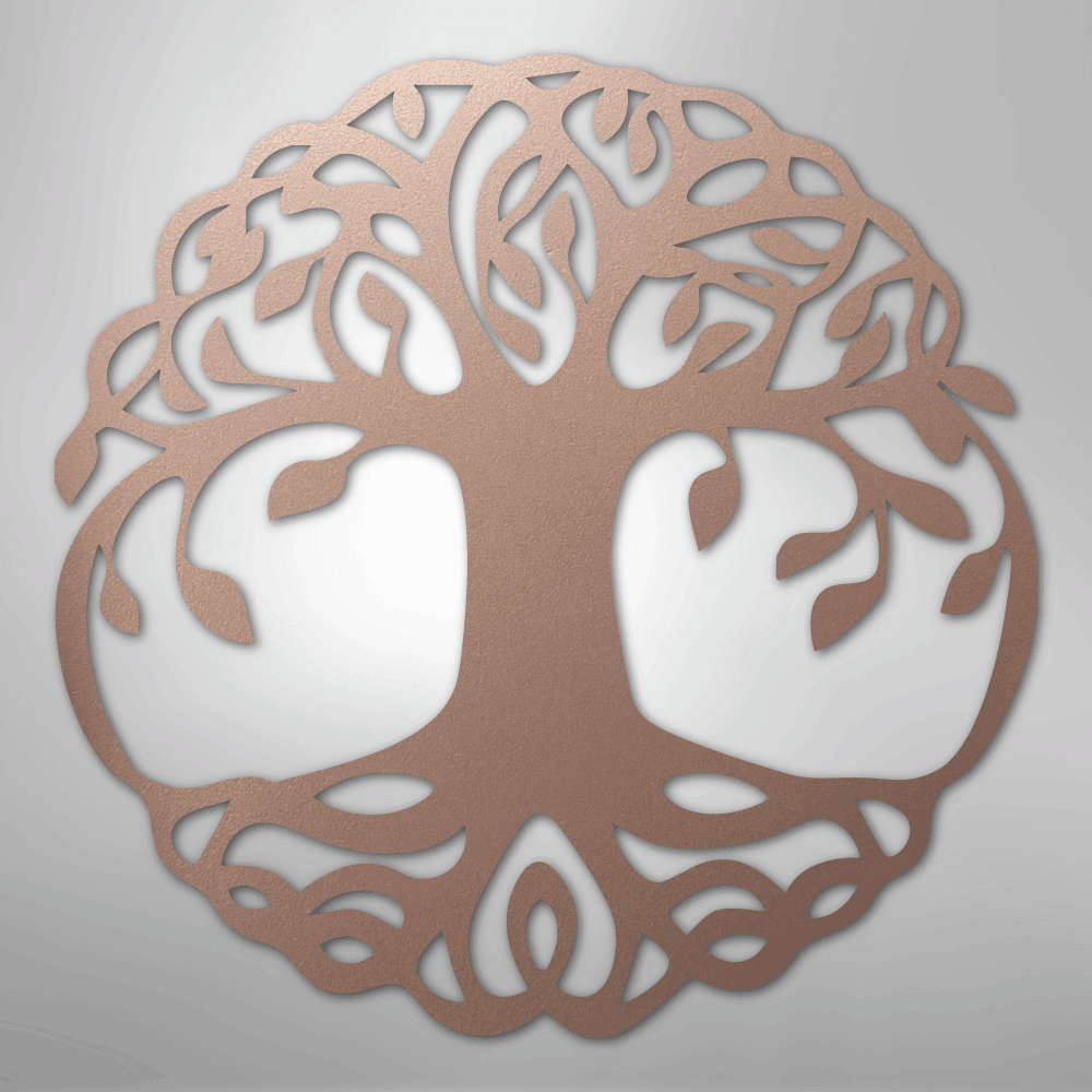 Classic Tree of Life - Steel Metal Sign Wall ArtCustomly Gifts
