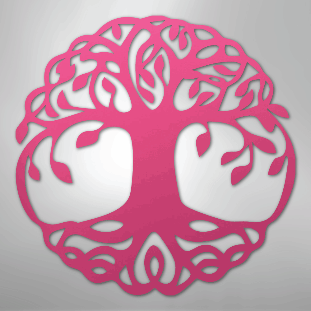 Classic Tree of Life - Steel Metal Sign Wall ArtCustomly Gifts