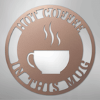 Coffee Haze Personalized Steel Metal Sign Wall ArtCustomly Gifts