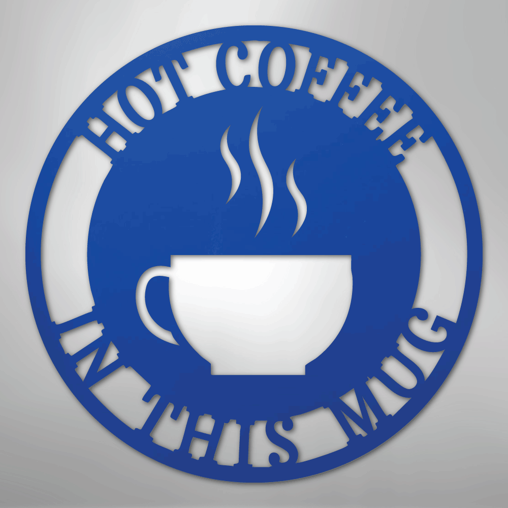 Coffee Haze Personalized Steel Metal Sign Wall ArtCustomly Gifts