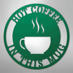 Coffee Haze Personalized Steel Metal Sign Wall ArtCustomly Gifts