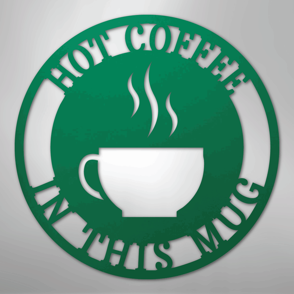 Coffee Haze Personalized Steel Metal Sign Wall ArtCustomly Gifts