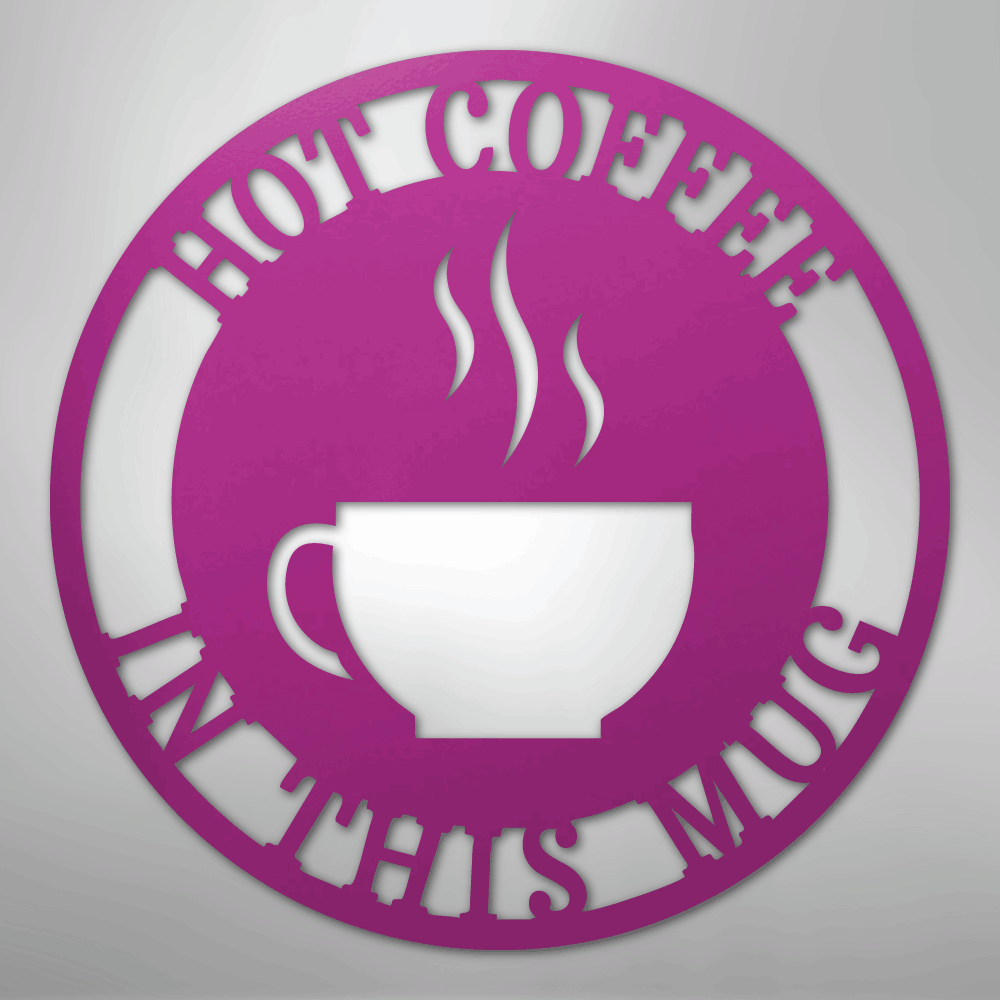 Coffee Haze Personalized Steel Metal Sign Wall ArtCustomly Gifts