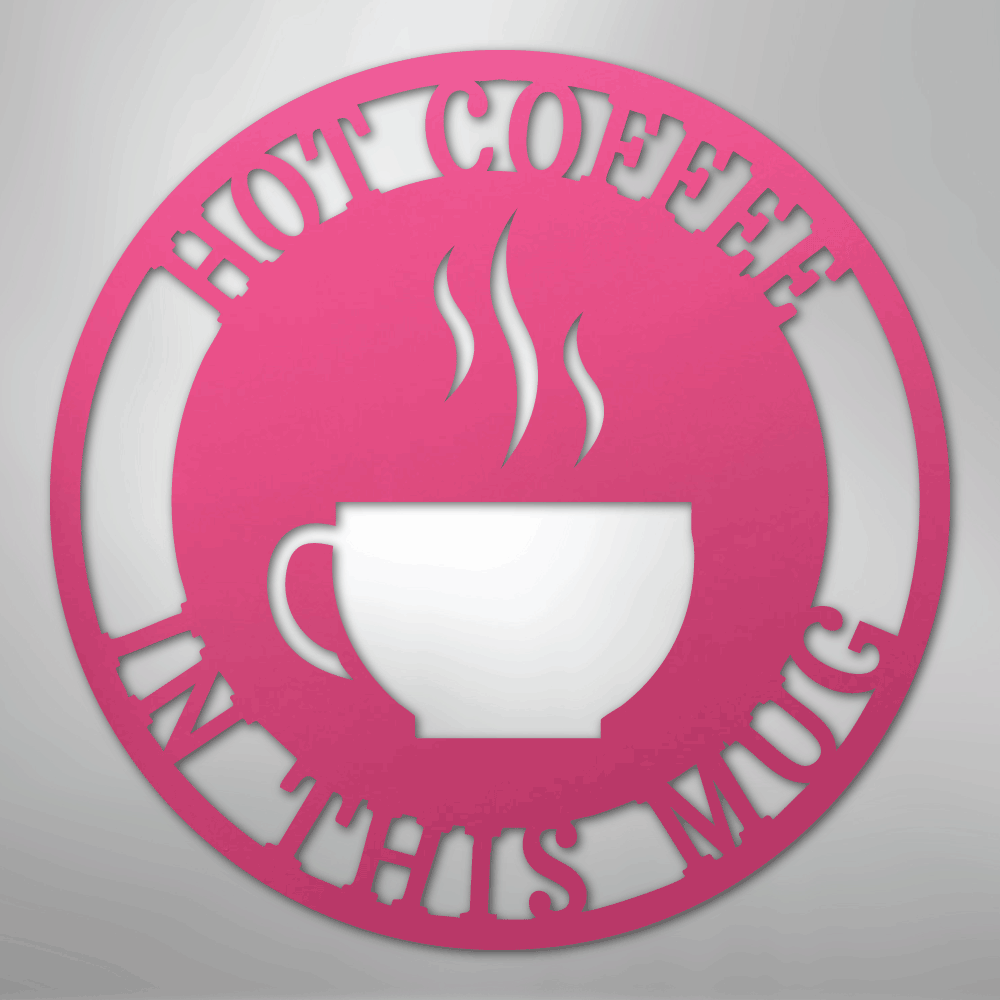 Coffee Haze Personalized Steel Metal Sign Wall ArtCustomly Gifts