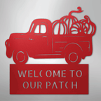 Country Truck Personalized Steel Metal Sign Wall ArtCustomly Gifts
