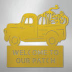 Country Truck Personalized Steel Metal Sign Wall ArtCustomly Gifts