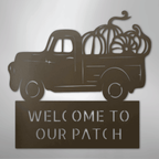 Country Truck Personalized Steel Metal Sign Wall ArtCustomly Gifts