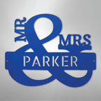 Couples Personalized - Steel Metal Sign Wall ArtCustomly Gifts