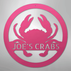 Crab Themed Personalized Steel Metal Sign Wall ArtCustomly Gifts