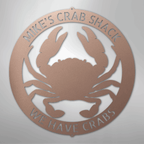 Crab Themed Ring Personalized Steel Metal Sign Wall ArtCustomly Gifts