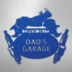 Cruiser Mechanic Personalized Steel Metal Sign Wall ArtCustomly Gifts