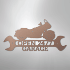 Cruiser Shop Personalized Steel Metal Sign Wall ArtCustomly Gifts
