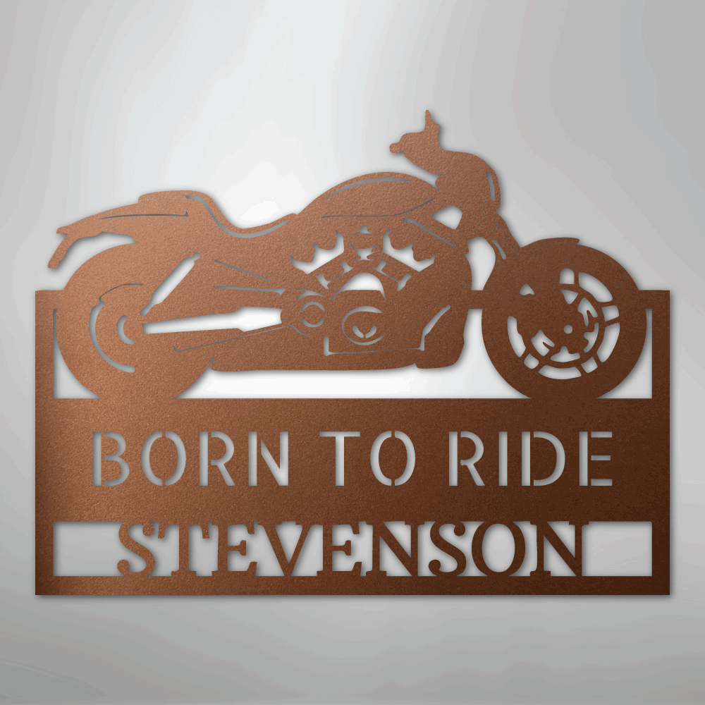 Cruiser Workshop Personalized Steel Metal Sign Wall ArtCustomly Gifts